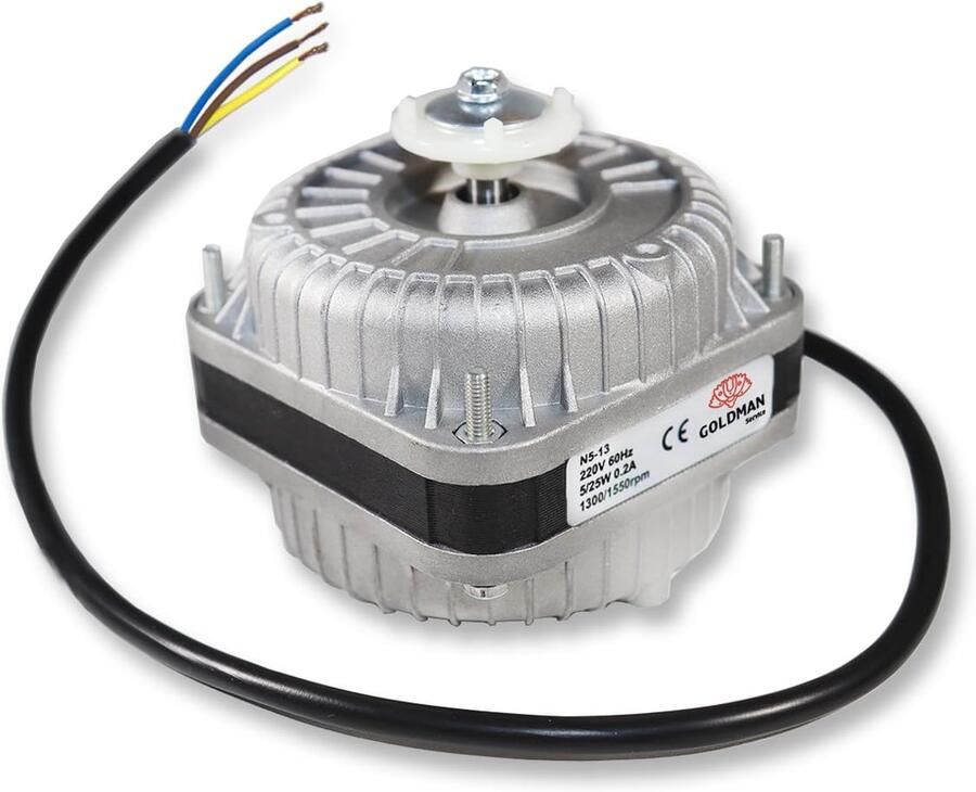 Ventilatormotor Koelkastmotor Apparaten Koelen Stil en Duurzaam 83x83x96 mm Zilver