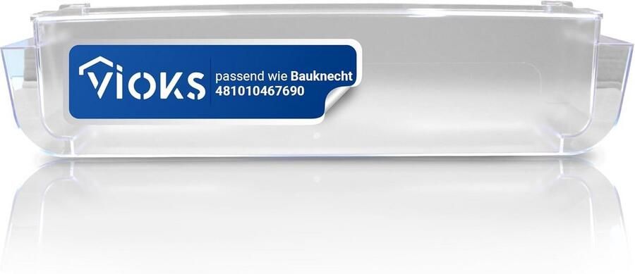 Vervangende Opbergbak voor Koebhr Bauknecht Koelkast 485x90 mm