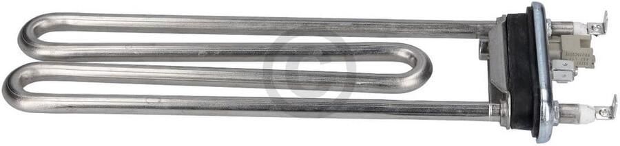 Verwarming met Sensor Droger Verwarmingselement Wasmachine Reparatie Geïntegreerde Zekering 260 mm Zilverkleurig