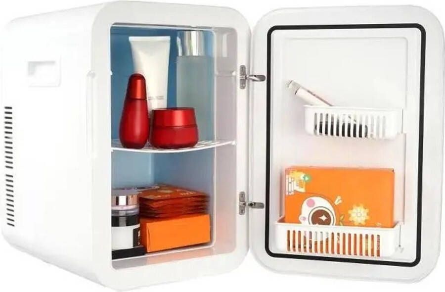 Vihes Mini koelkast Vriescombinatie Draagbaar Touchscreen Koeler Koelbox Voedsel Drank Camping Home Auto Gebruik 20 Liter