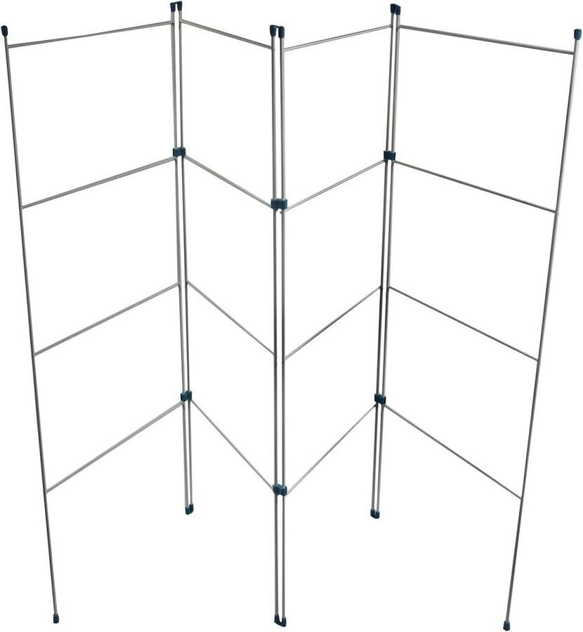 Vouwbare Kledingdroger voor Binnen en Buiten 4 Vouwde Airer