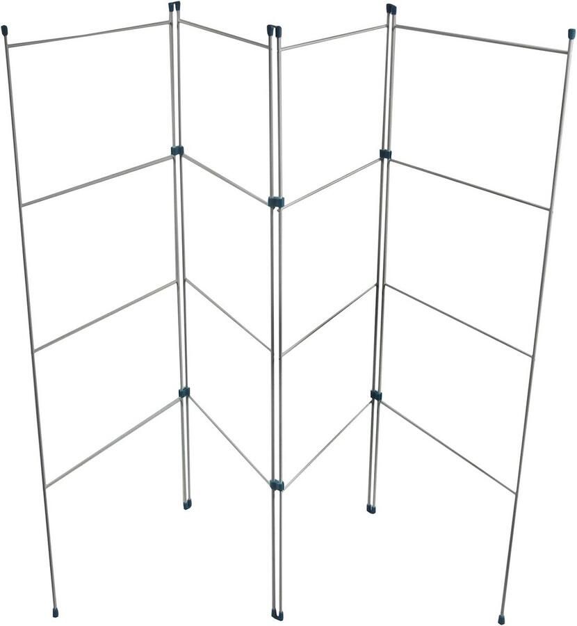 Vouwbare Kledingdroger voor Binnen en Buiten 4 Vouwde Airer