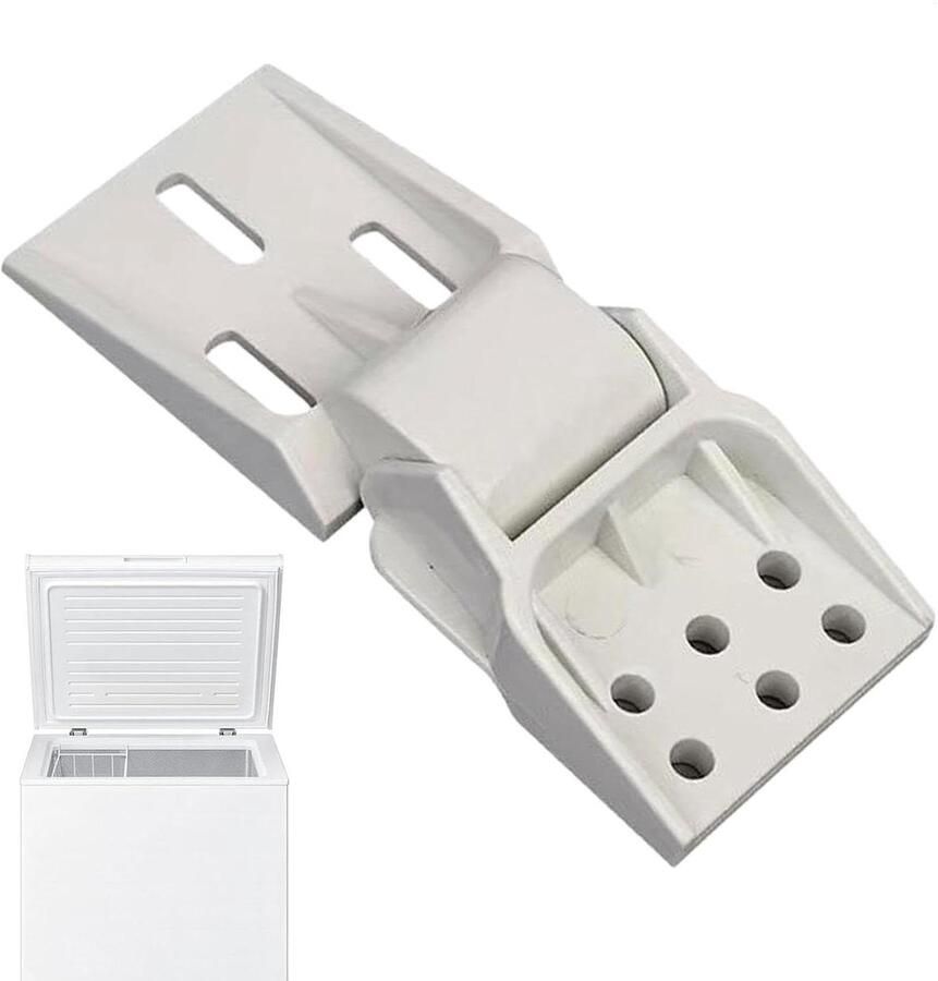 Vriezer Scharnier Borstvriezer Scharnier Vriezer Reparatie Universeel Ontwerp 128 x 53 x 2 cm Wit