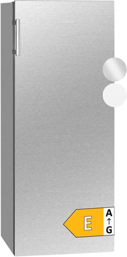 Vrijstaande koelkast 242 liter met LED-verlichting en verwisselbare deurscharnieren