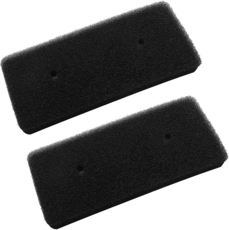 Allecto Sponsfilter 2 stuks Schuimfilter Zwart Compatibel met Samsung Ideaal voor warmtepompdroger Perfecte pasvorm