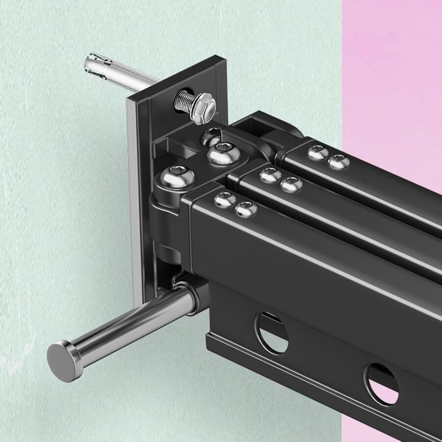 Wanddroger Droogrek Uitschuifbaar Was Drogen Ruimtebesparend Uitschuifbaar Aluminium