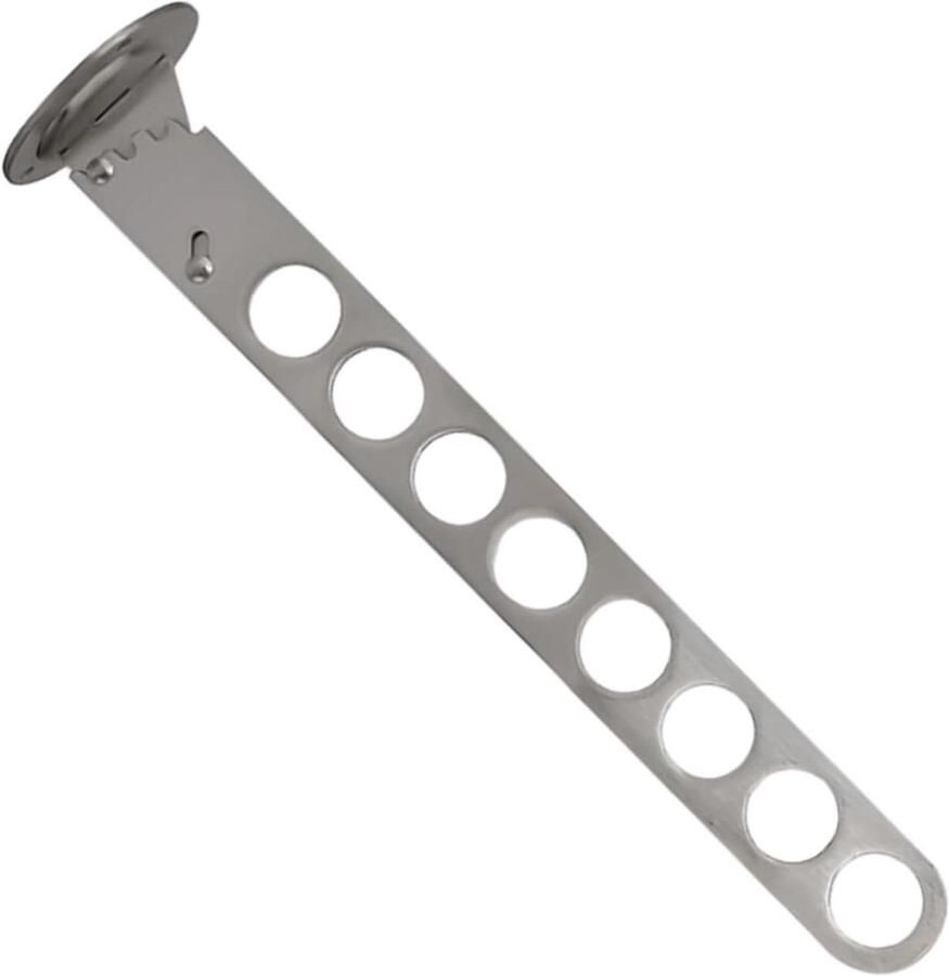 Wandrek Wasgoed Opvouwbare Droger Ruimte Besparen Waterbestendig Ontwerp 35 cm Zilver
