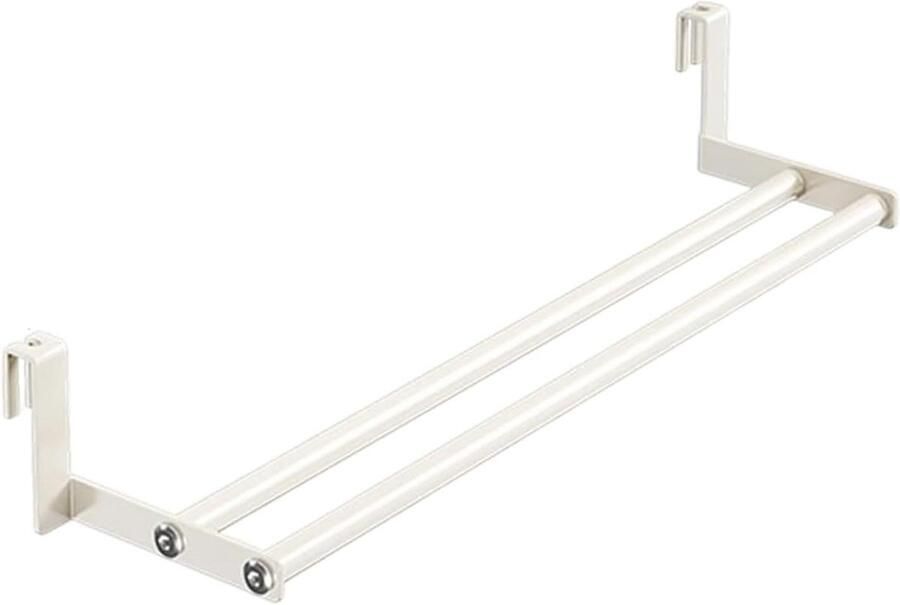 Wandwasdroger Wasrek muur Ruimtebesparend drogen Installatie zonder boren 4x10x4 cm Meerkleurig