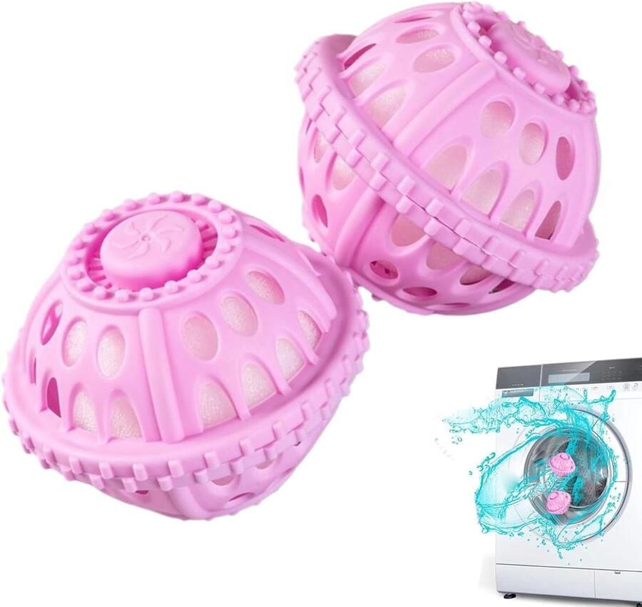 Wasballen Droger ballen Wasgoed drogen Anti-knoop design 8.5 x 7 cm Blauw