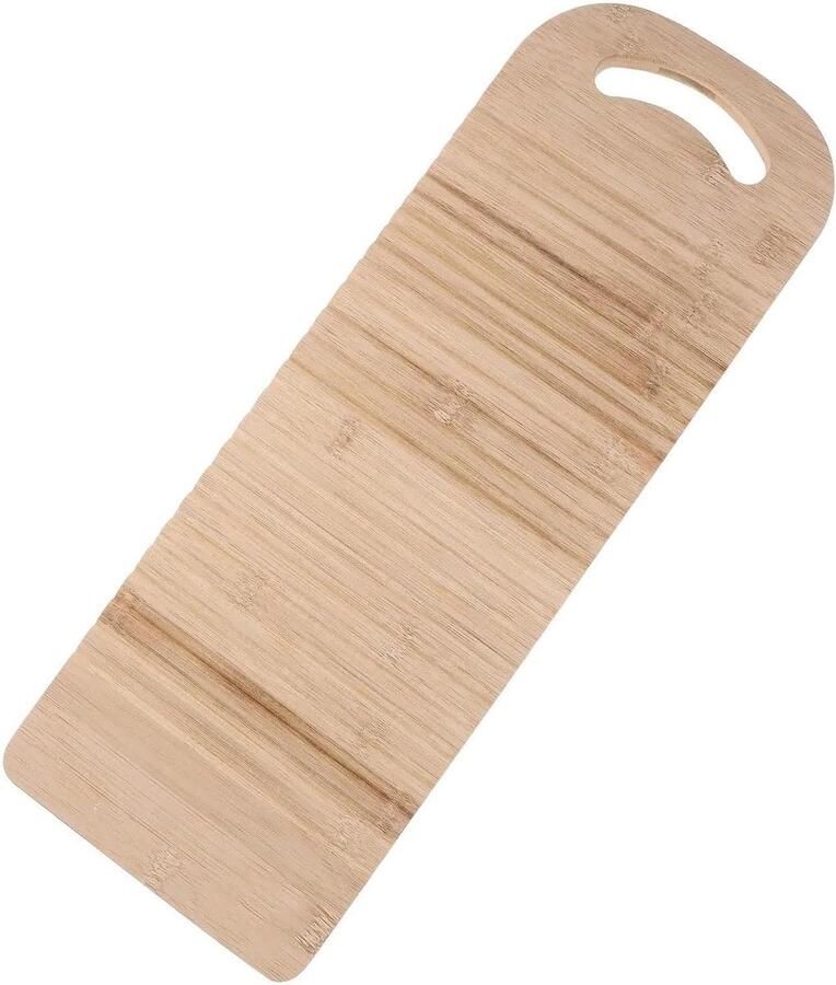 Wasbord Waskleding Reiniger Handwas Kleding Antislip Basis 50 x 18 cm Kaki - Foto 1