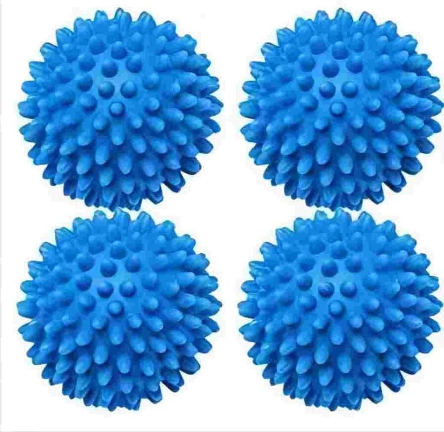Wasdroger Ballen Herbruikbare Ballen Sneller Drogen Energie Besparend 4 Stuks Wit