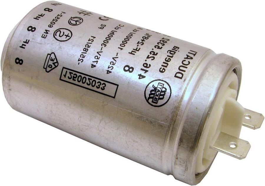 Wasdroger Condensator Motor Onderdeel Apparaat Reparatie Origineel Onderdeelnummer 5x4x3 cm Niet Van Toepassing