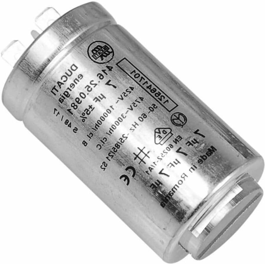 Wasdroger Condensator Startcondensator Apparaat Reparatie 7uf Capaciteit 7mf Niet Van Toepassing