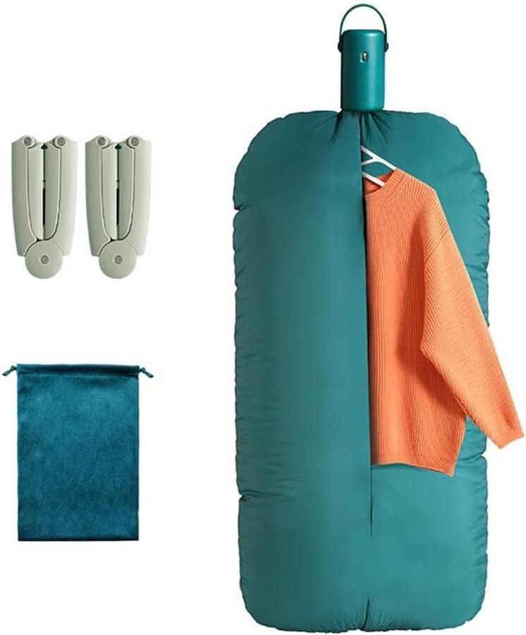 Wasdroger elektrische droger draagbare droger voor kleding draagbare droger draagbare droger voor appartementen grote stoffen tas opbergset geschikt voor appartement slaapzaal
