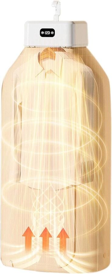 Wasdroger Kleding Elektrische Droger Snel Kleding Drogen Geïntegreerde UV-led Compact Ontwerp Wit