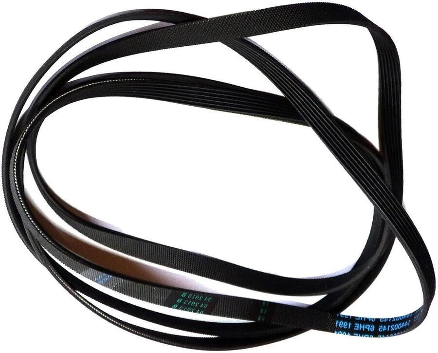 Wasdroger Riem Drogerband Apparaat Reparatie V-ribbed Stijl 1991 mm Zwart