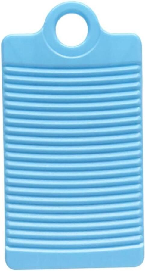 Wasgoed Bekken Mini wasbord Handwas Kleding Antislip Ontwerp 31.5 cm Lengte Blauw