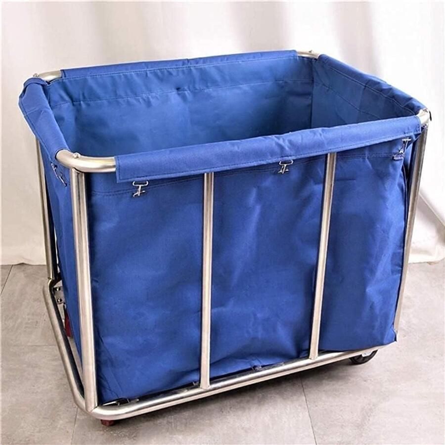 Waskar Waswagen Kleding Sorteren Verrijdbaar 91x56x92cm Blauw