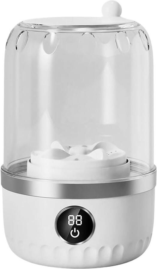 Wasmachine 1L Mini Washer Compacte Wasapparaten Voor Kleding Sokken Ondergoed Appartementen Kamperen Hotels Reizen - Foto 2