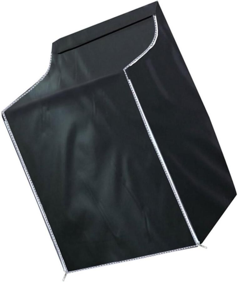 Wasmachine Hoes Droger Afdekking Apparaten Beschermen Waterdicht Oxford Materiaal 110 x 75 x 73 cm Zwart
