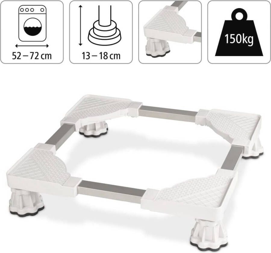 Wasmachine Onderstel voor Extra Stabiliteit en Comfort 1 stuks