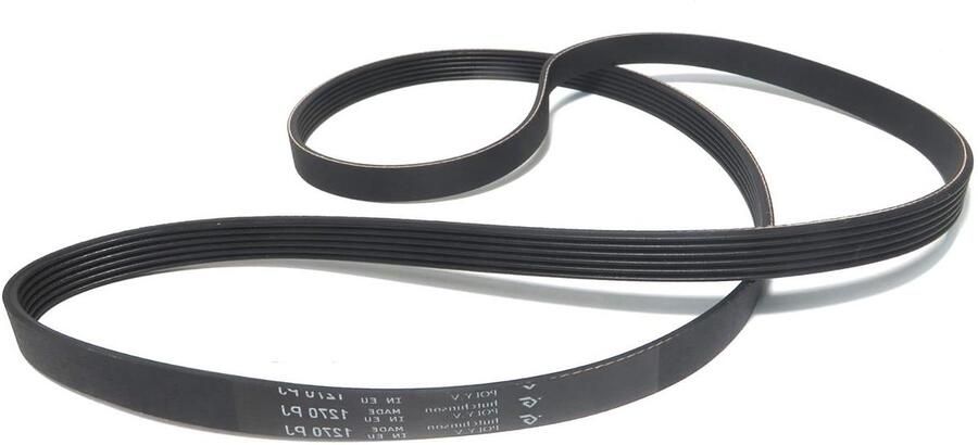 Wasmachine Riem Aandrijfriem Droger Apparaat Repareren 1270 mm Ontwikkeling 1270 mm Zwart