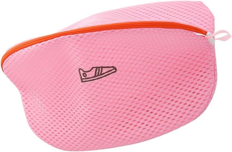 Wasmachine Schoenentas Mesh Waszak Schoenen Wassen Duurzaam Polyester Compact Formaat Wit