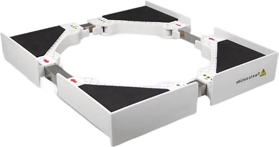 Wasdroger Stapelset Wasrek Droger Ruimte Besparen Universeel Geschikt 1.5 kg Wit