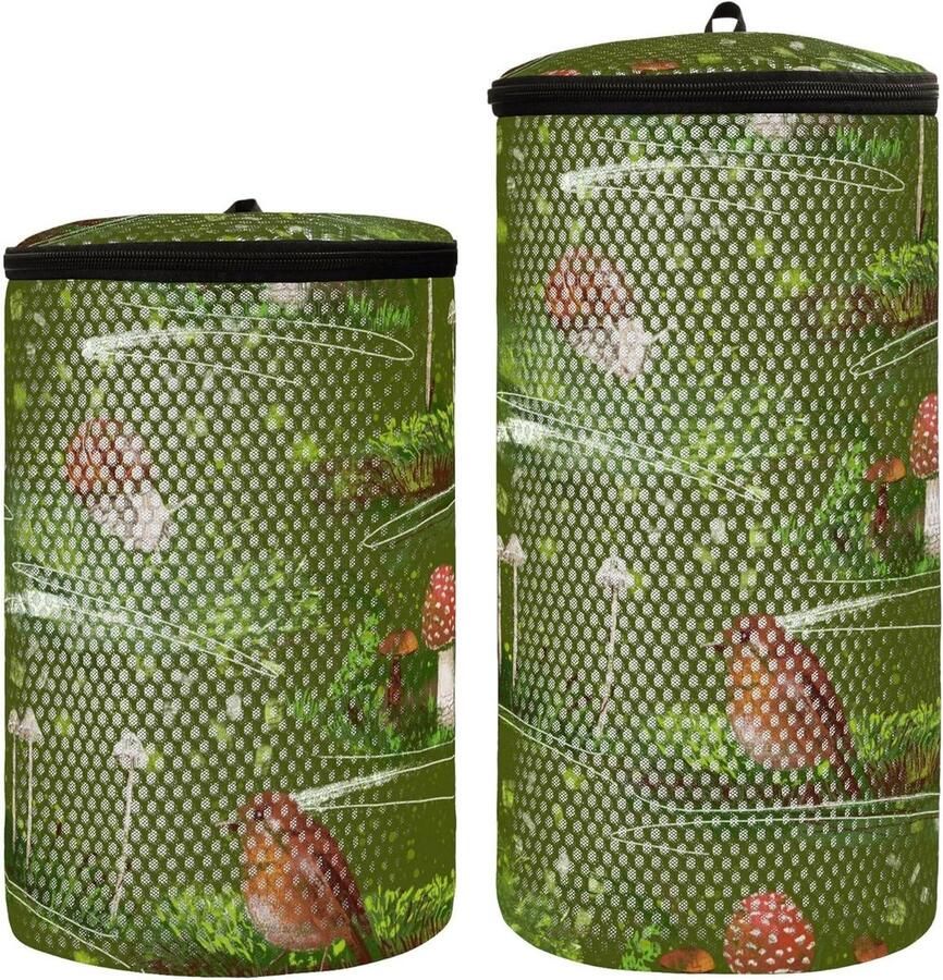 Wasmachine Tassen Schoenenzakken Schoenen Wassen Honingraat Mesh 2 Stuks Naadloos