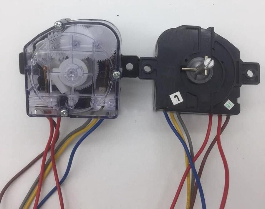 Wasmachine Timer Schakelaar Tijdklok Wasmachine Wastijd Instellen 6 Draadaansluitingen 1 stuks Niet gespecificeerd