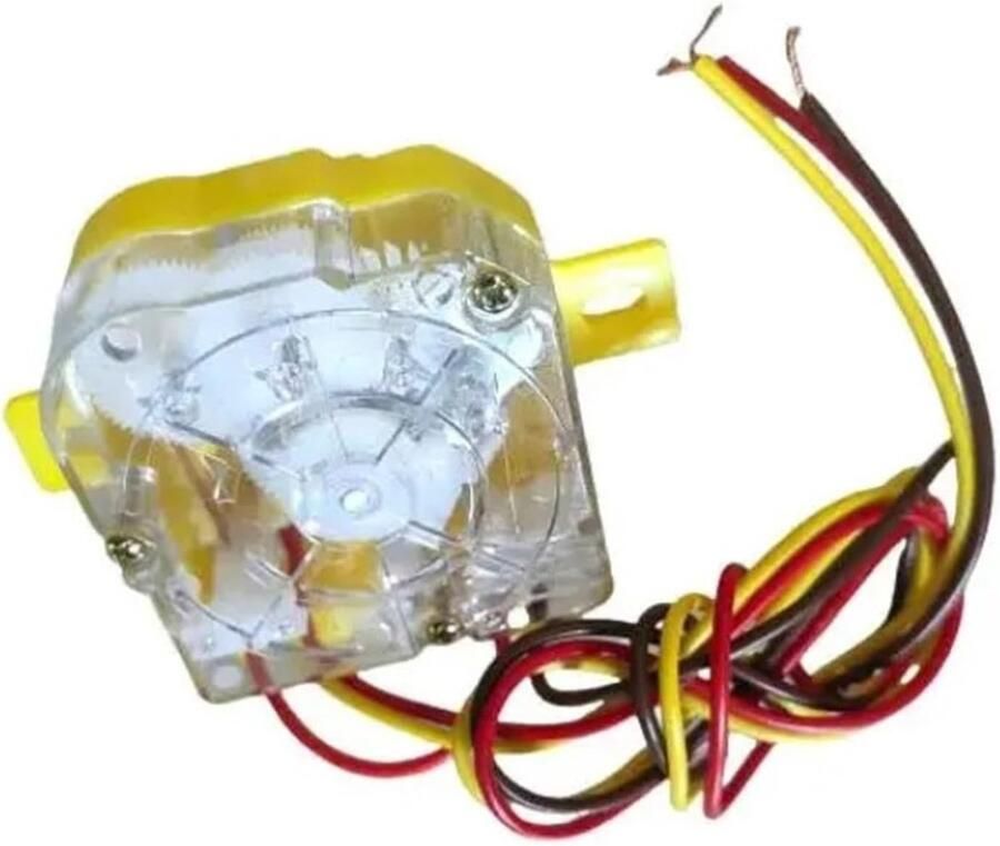 Wasmachine Timer Wasautomaat Klok Wastijd Instellen Universele Compatibiliteit 65-75 cm Zilverkleurig