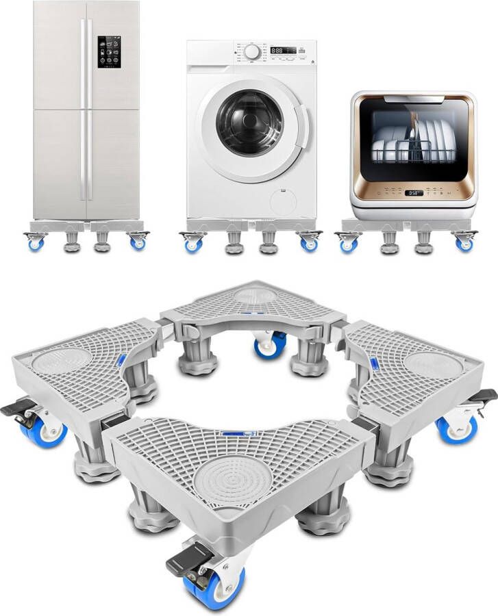 Wasmachine Verhoger Onderstel Wasmachine Sokkel Koelkast Geluidsreductie