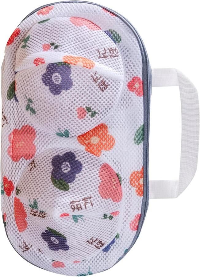 Wasmachine Waszak Kleding Beschermer Gevoelige Kleding Wassen Extra Capaciteit 20 x 34 cm Zonnebloem