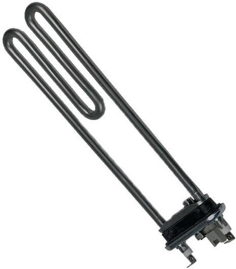 Wasmachine Weerstand Verwarmingselement Apparaat Reparatie 1950 Watt Vermogen 253 mm Lengte Zilverkleurig