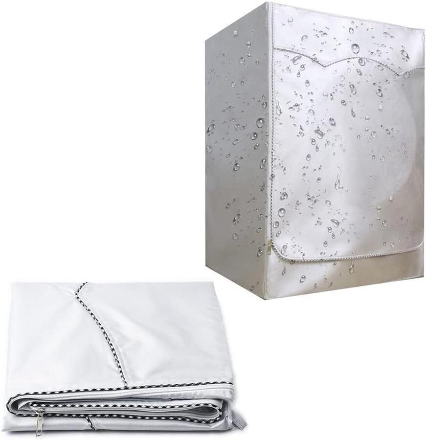 Wasmachinehoes Apparaatbeschermer Apparaat Beschermen Waterdicht & Stofdicht XL Zilver