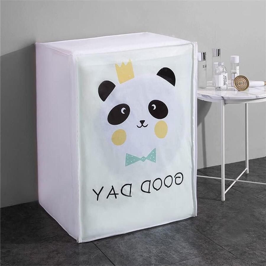 Wasmachinehoes Apparaatbeschermer Apparaten Beschermen Waterdicht Materiaal 6-7kg Panda