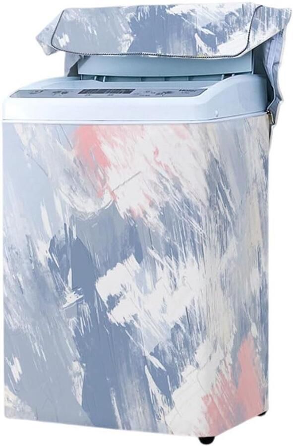 Wasmachinehoes Apparaatbeschermer Apparaten Beschermen Waterdicht Stofwerend Universele Pasvorm Graffiti Print