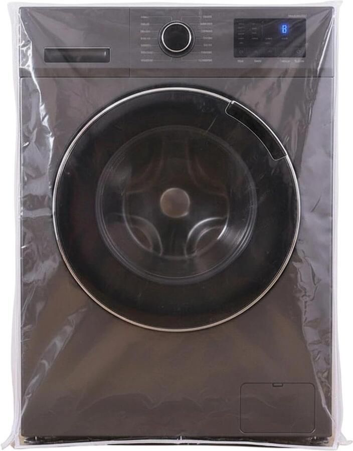 Wasmachinehoes Apparaatbescherming Apparaat Beschermen Waterdicht Transparant PVC 62x56x83cm Transparant