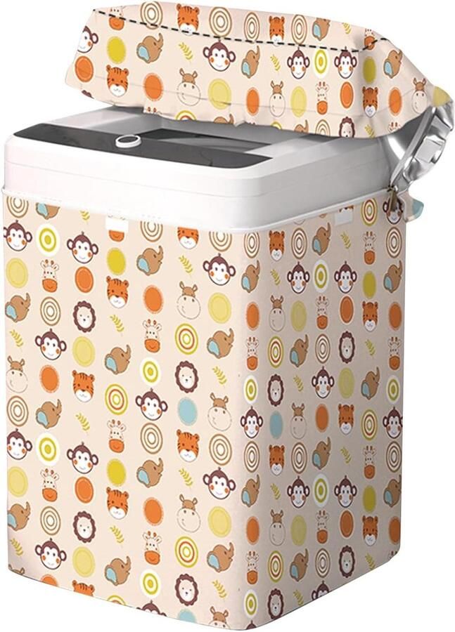 Wasmachinehoes Apparaatbeschermer Apparaat Beschermen Waterdicht Oxford Materiaal 60 x 60 x 90 cm Grijs