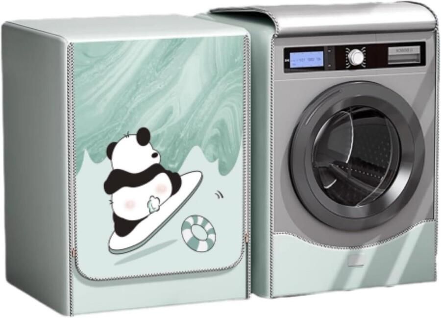 Wasmachinehoes Drogerhoes Apparaat Beschermen Waterdicht Oxford Weefsel Maten Grijs