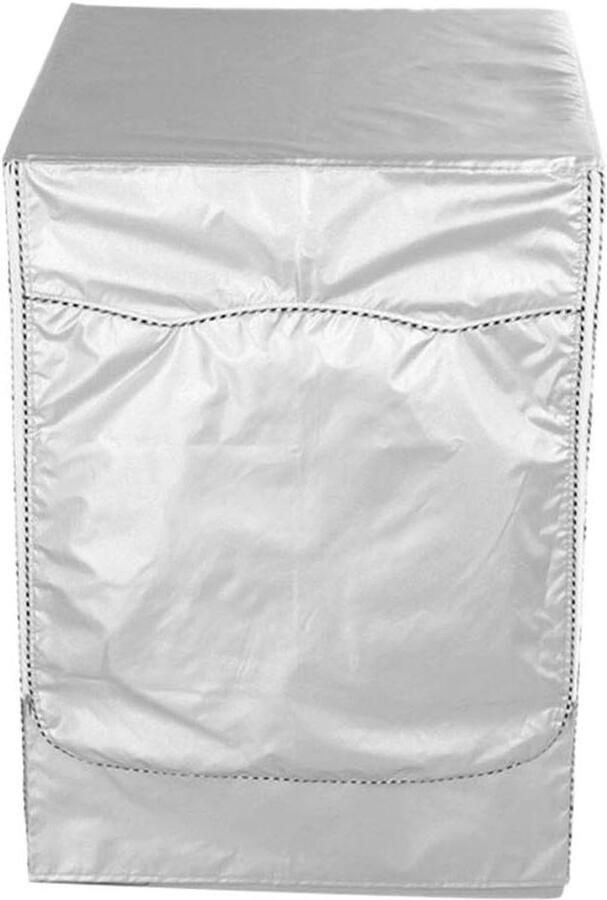 Wasmachinehoes Drogerhoes Apparaathoes Huishouden Waterdicht en Stofdicht L: 85 x 60 x 60 cm Zilver