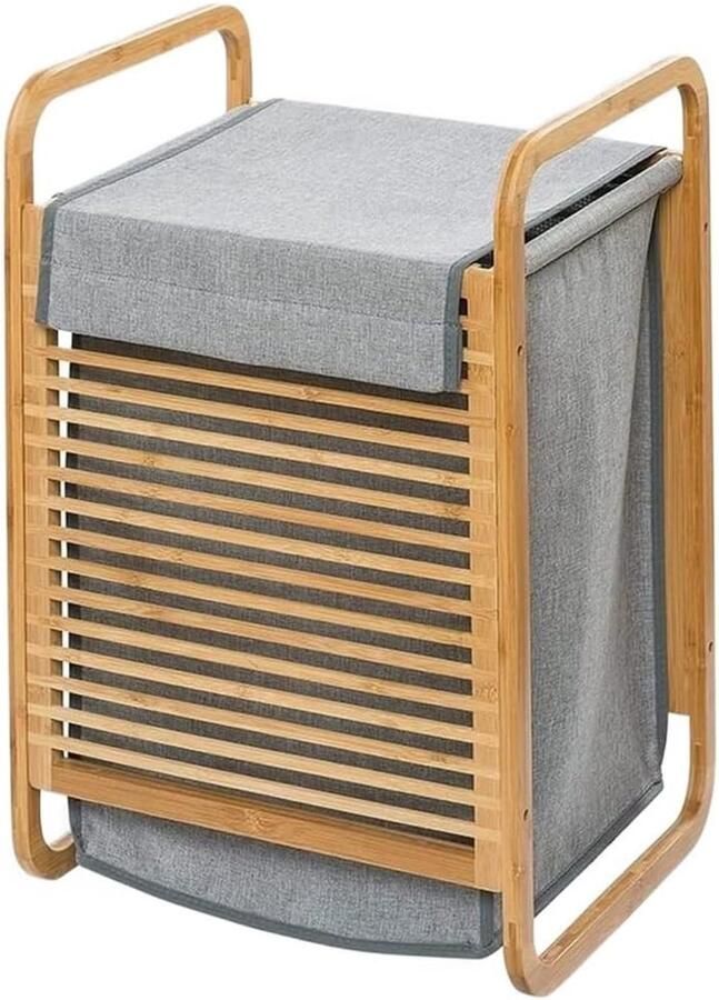 Wasmand Bamboe Vuile wasmand Kleding sorteren Natuurlijk bamboe materiaal 40x60.5x35cm Niet gespecificeerd