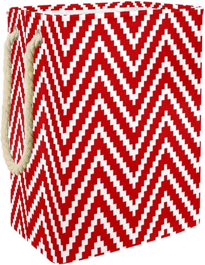 Wasmand Grote Opbergmand Kleding Opslag Waterproof Oxford Doek 49x30x40.5 cm Multicolour