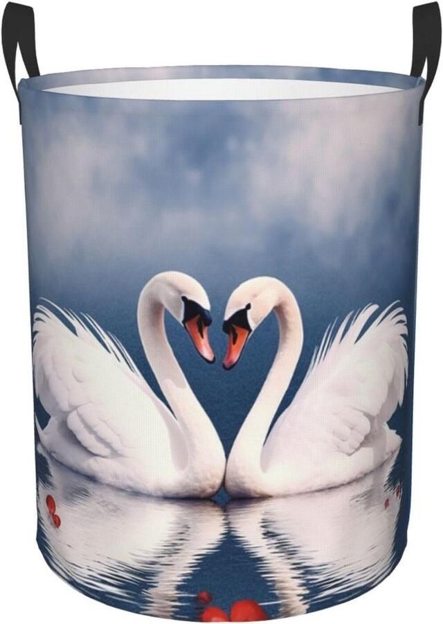 Wasmand Kledingmand Opbergmand Kleding Opbergen Waterdicht Oxford Doek 40 x 50 cm Wasmand 929 - Foto 1