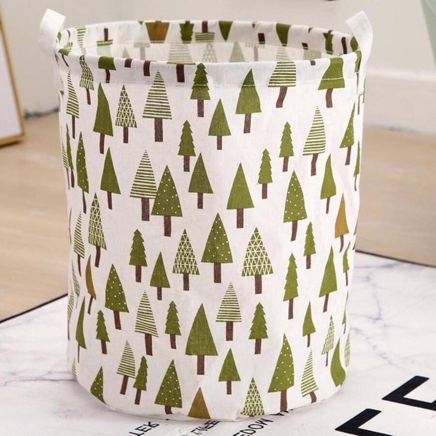 Wasmand Kledingmand Opvouwbaar Kleding Opbergen Waterdicht Materiaal 60 Liter Grijs