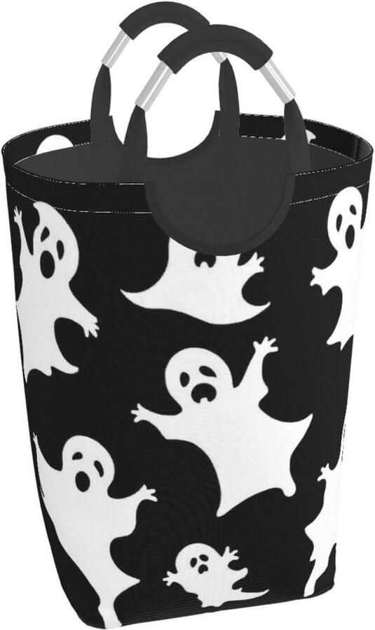 Wasmand Kledingmand Vuile Was Kleding Opbergen Waterdicht Oxford Doek 50 Liter Zwart