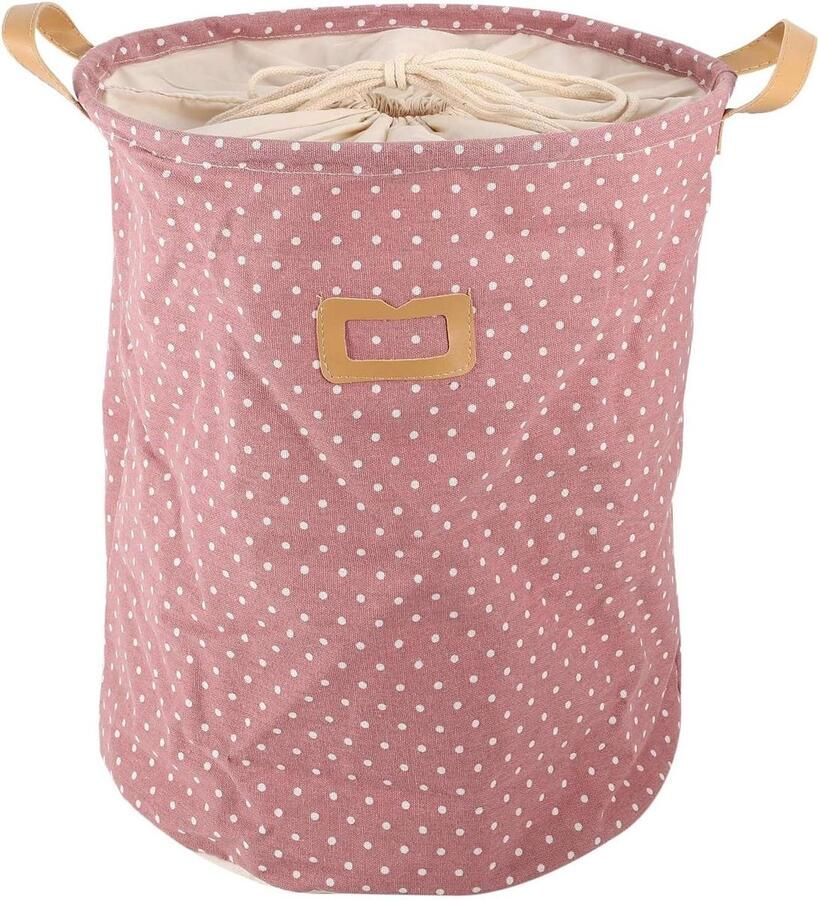 Wasmand Opbergmand Kleding Opbergen Waterdicht 45 cm Roze