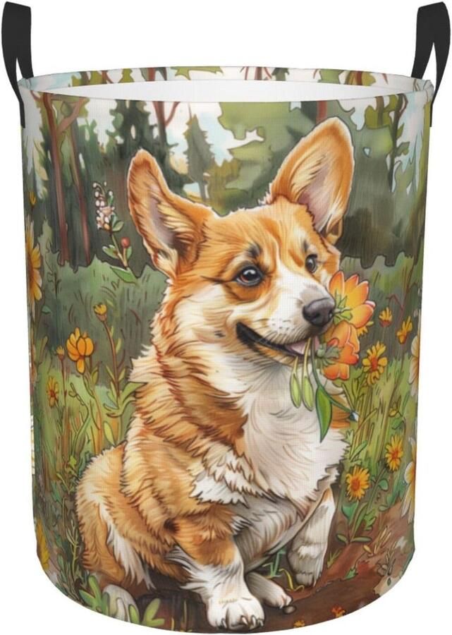 Wasmand Opbergmand Kleding Sorteren Waterdicht Oxford Weefsel 40 x 50 cm Kleurrijk Print