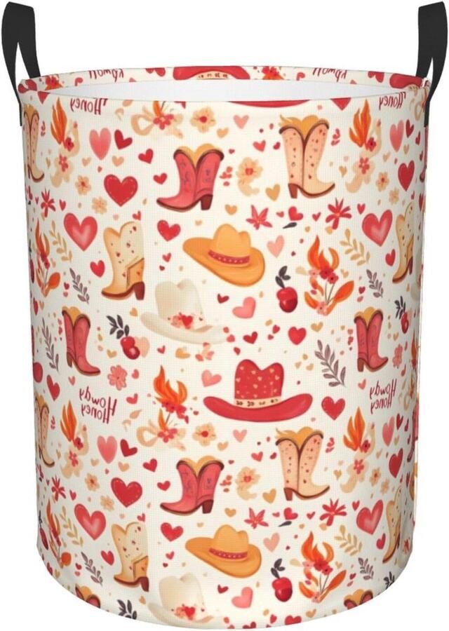 Wasmand Opbergmand Kleding Wasbak Opbergen Kleding Waterdicht Oxford-doek 40x50 cm Multicolor