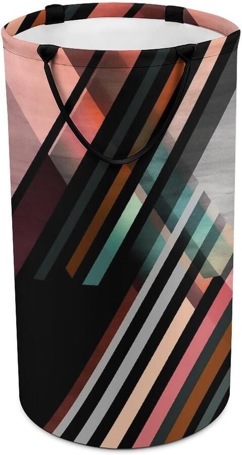 Wasmand Opvouwbaar Kledingmand Groot Vuile Kleding Opslag Waterdicht Polyester 40x69cm Abstract Patroon